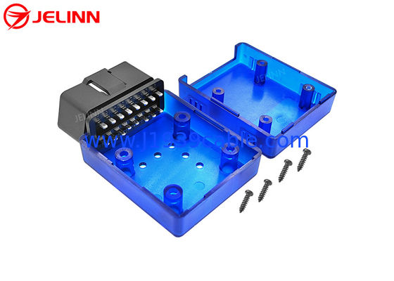 OBD 2 収納物 プラスチックケース OBD2 シェル ストレートピンコネクター