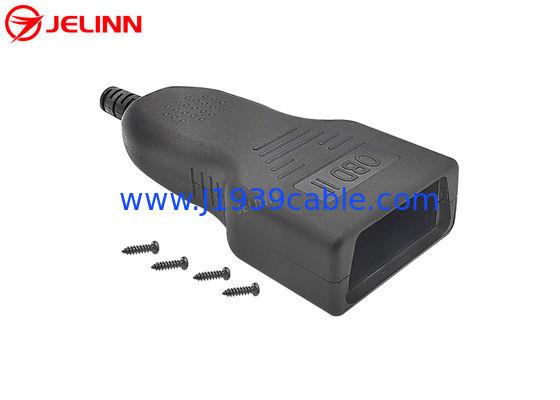 OBD 2 プラスチックシェル OBD2 箱容器 OBDII コンネクタケース