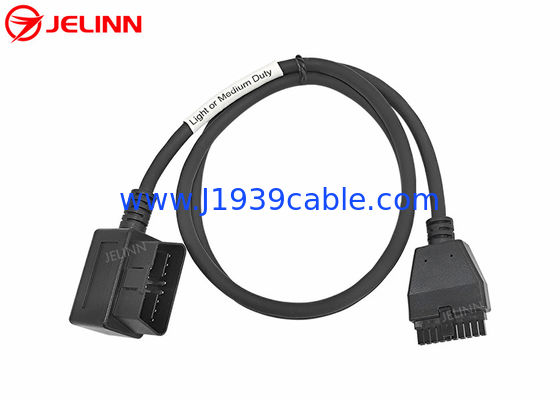 PT30 ELD装置ケーブル OBD2 OBDII J1962 北米のボルボやマックトラック用ケーブル電子ログング装置